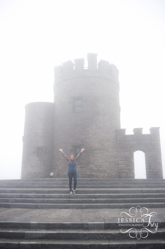 Cliffs of Moher, Jessica Frey Photography, Ireland, Galway, destination wedding photographer, Cliffs of Moher fog photos