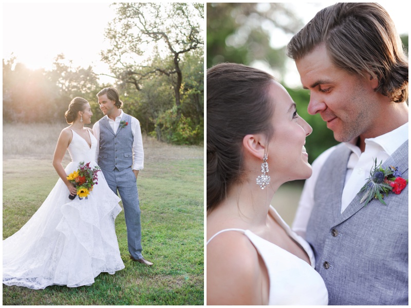 Wedding Photographer for The Wildflower Barn in the Texas Hill Country