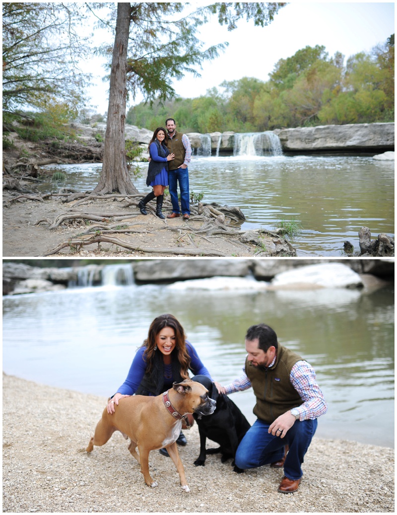 Anniversary Pictures at McKinney Falls State Park in Austin Texas