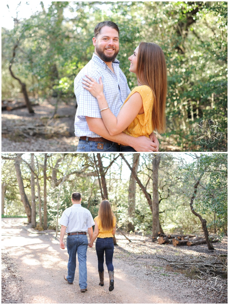 Engagement Photography at Pedernales Falls State Park in January 
