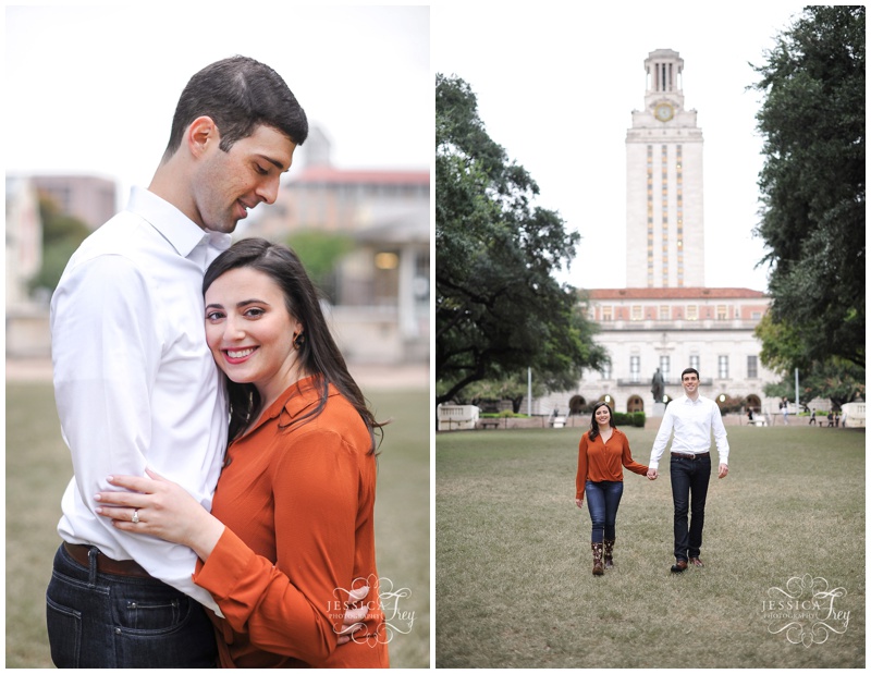 Engagement Photos at University campuses 