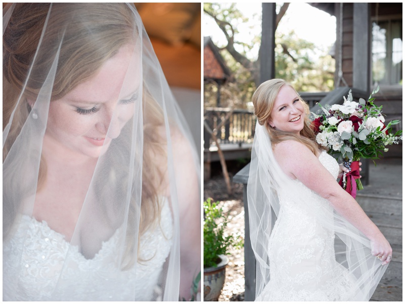 Bridal Portraits at Camp Lucy
