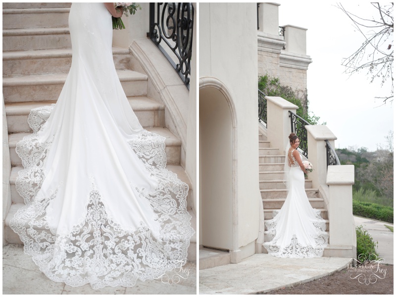 Wedding Dress Train picture of Pronovias Bridal Gown