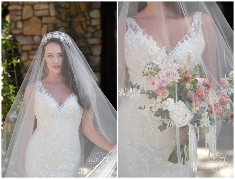 Eden Luxe Bridal Tiara and Veil 
