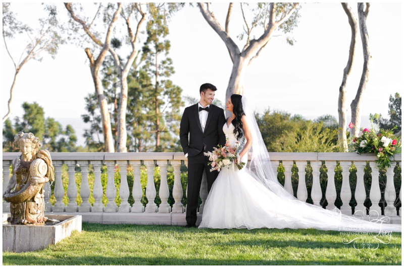 Wedding at Villa Sancti in Malibu California 