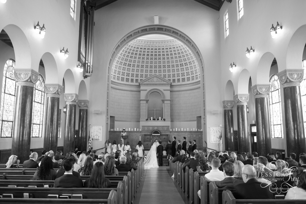 Central Christian Church Wedding in Austin Texas