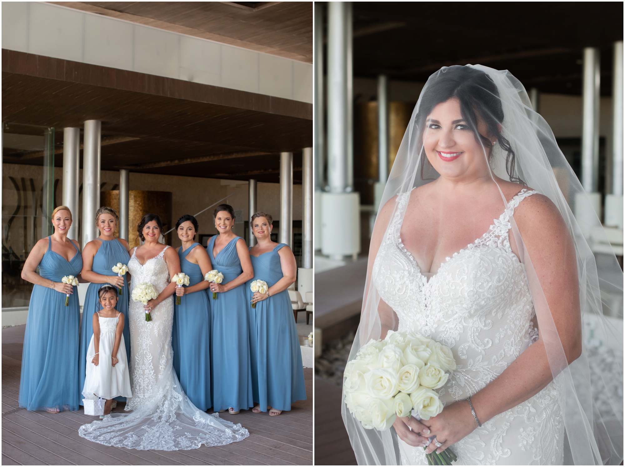 Bridesmaids Portraits at Royalton Riviera Cancun