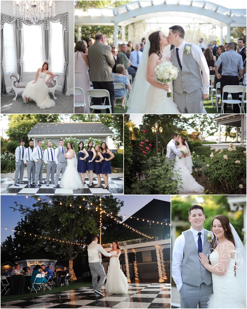 Noriega House wedding, grey and blue wedding ideas, Jessica Frey Photography, Bakersfield wedding