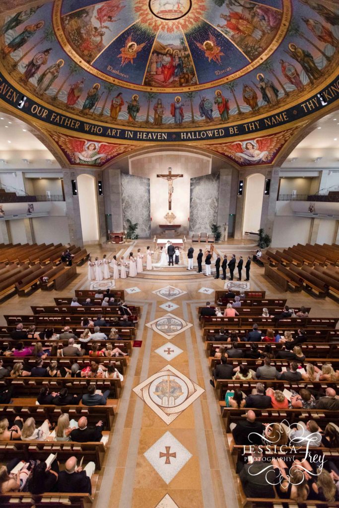 St. John Neumann Catholic Church Austin wedding