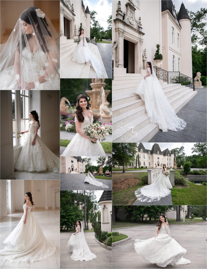 chateau cocomar bridals, chateau cocomar wedding, chateau cocomar wedding photographer, houston wedding photographer, houston bridals, houston wedding venue, Melodie bridals, engaged in houston, chateau bridals, fairytale wedding photographer, Martina Liana bridal gown, Martina Liana style 999