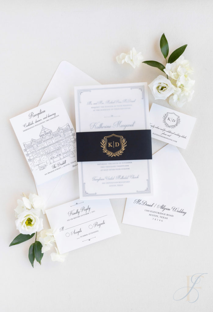 Driskill wedding, Driskill wedding photos, Driskill wedding photographer, Jessica Frey photography, Austin wedding, Austin wedding planner, Austin wedding venue, Eclipse Event Co, navy white wedding ideas, the inviting pear stationery, Simon lee bakery, caddy shack grooms cake
